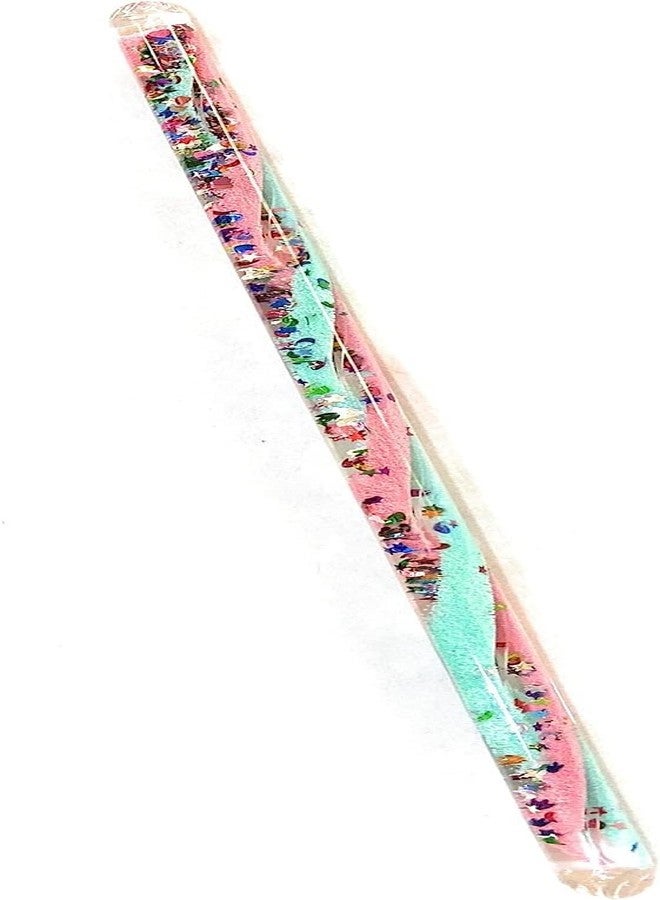 Star Magic Wand - Spiral Glitter Wand Wonder Wand Tube for Halloween Costume Accessory Princess Fairy Wizard Pretend Play 11" (4-Pack) - Image 2